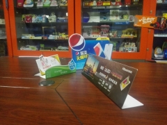 深圳厂家供应pvc展示台卡,支持定制图2