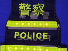 警用led背心,反光背心,交通安全背心厂家批发图2