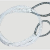 插编钢丝绳扣，压制钢丝绳套，叉耳可调节浇铸钢丝绳索具