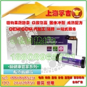 品牌打造30ml-50ml玻璃瓶酸枣核桃酵素饮品贴牌OEM加工