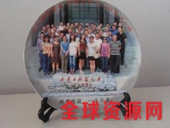 景德镇装饰摆设陶瓷盘子,工艺品瓷盘,陶瓷纪念盘定做图2