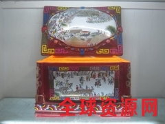 2017年新款陶瓷骨灰盒批发,景德镇陶瓷器骨灰盒生产厂家图2