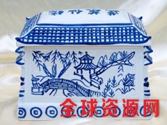 2017年新款陶瓷骨灰盒批发,景德镇陶瓷器骨灰盒生产厂家图3