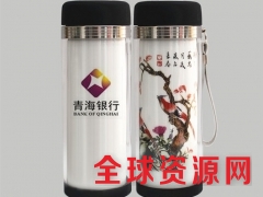 广州保温杯批发价格，养生艺术陶瓷保温杯，保温杯定做加字图3