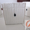 江苏石化加热炉用山东金石JS-1430含锆陶瓷纤维模块压缩棉