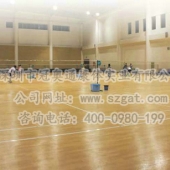 体育馆木地板面漆脱落与失去光泽的主要原因