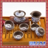 茶具套装功夫茶具 陶瓷茶杯套装白瓷整套青花瓷茶杯盖碗茶具