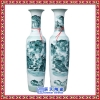 景德镇陶瓷落地大花瓶 1米-1.6米青花瓷器家居装饰摆件