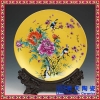 陶瓷圆盘摆件 客厅餐厅墙面墙上装饰盘子时尚背景墙装饰艺术品