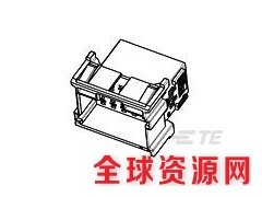 连接器 - 连接器护套1-967627-5图1