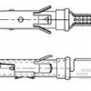 AMP连接器 - 电源端子163083-8