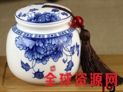 陶瓷膏方罐厂家，郑州膏方罐价格，中医院膏方罐定做图1