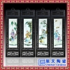景德镇陶瓷瓷板画名家手绘山水画家居客厅书房装饰挂画有框画