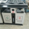 垃圾桶厂价直供重庆户外垃圾桶 带锁果皮箱垃圾桶型号2204