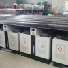 重庆五里乡垃圾桶厂家直供不可回收垃圾箱 钢制果皮箱 信誉保证