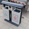 重庆垃圾桶厂家直供可回收垃圾桶 带烟灰缸垃圾箱 打样免费