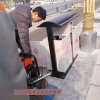 重庆垃圾桶厂家直供铁板垃圾桶 铁板垃圾箱 要多少钱