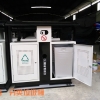 重庆垃圾桶厂家直供铁板果皮箱 镀锌板垃圾箱 行业领先
