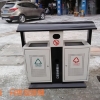 重庆垃圾桶厂家直供不可回收垃圾箱 钢制果皮箱 工厂特价