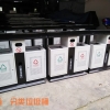 重庆垃圾桶厂家直供镀锌板垃圾箱 镀锌板果皮箱 物流发货