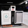 重庆垃圾桶厂家直供可回收垃圾桶 带烟灰缸垃圾箱 市政标配