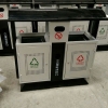 重庆垃圾桶厂家直供免安装果皮箱 免费设计果皮箱 厂价直供