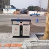重庆垃圾桶厂家直供镀锌板垃圾箱 镀锌板果皮箱 品质第一