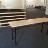 折叠桌生产厂家，折叠台架，条形会议桌，展会桌，广告招聘桌