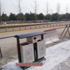 垃圾桶厂价直供重庆带烟灰缸果皮箱 分类垃圾桶北京桶