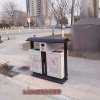 垃圾桶厂价直供重庆免费打样果皮箱 钢板垃圾箱北京桶