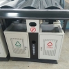 垃圾桶厂家直供带烟灰缸垃圾箱 不可回收果皮箱北京桶