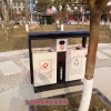 垃圾桶厂家直供带烟灰缸垃圾桶 多功能垃圾桶环畅2204