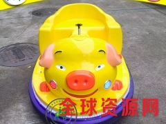 木羊人全新猪八戒碰碰车,发光动物双人广场电瓶碰碰车图3