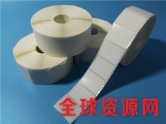 一卷包邮 凌光卷式单排 空白铜版纸不干胶 打印机专用图2
