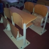 阶梯教室联排桌椅厂家，广东鸿美佳工厂生产批发定制联排桌椅
