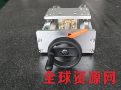 cubic单轴机械手高精度左右对开型手摇直线滑台图2