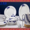 骨瓷餐具套装中式碗碟套装家用陶瓷碗筷盘子碗具