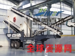 潍坊移动式破碎机厂家移动式破碎站轮胎式破碎机站图2