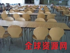 美食城餐桌椅定制，广东鸿美佳家具厂家供应美食城餐桌椅图1