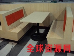 餐厅卡座沙发图片，广东鸿美佳厂家批发定制餐厅卡座沙发图2
