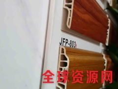 佛山PVC地板踢脚线墙贴条 8分木塑踢脚线防水阻燃塑料地脚线图3