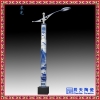 景德镇直销 厂家生产青花瓷灯柱 装饰陶瓷灯柱