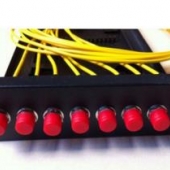 8口光纤盒FC光缆终端盒SC熔纤盒防水接线盒方口终端盒