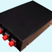 4口FC终端盒光纤光缆机架接线盒光纤熔接盒配线架