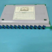 光纤一体化熔接盘 光纤一体化模块 12芯满配一体化盘