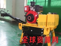 赚到不如买高品质手扶压路机沟槽回填手扶单轮双轮振动碾子压路机图3