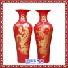 定做图片 优质手绘画师大花瓶 开业节日礼品 景德镇陶瓷厂家