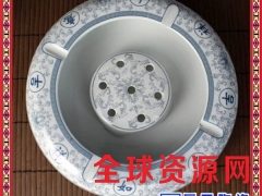 高档骨瓷烟灰缸 高白瓷烟灰缸 餐厅会议婚宴烟灰缸图3