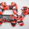PS4游戏手柄硅胶保护套可喷手感油迷彩彩虹多色厂家直销