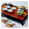 整套哥窑功夫茶具套装特价陶瓷茶壶开片瓷器冰裂釉礼盒装